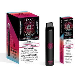 GRAPE RASPBERRY PEACH ICED  ENVI APEX DISPOSABLE