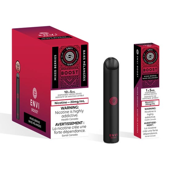ENVI BOOST HIT DISPOSABLE - MIXED BERRIES