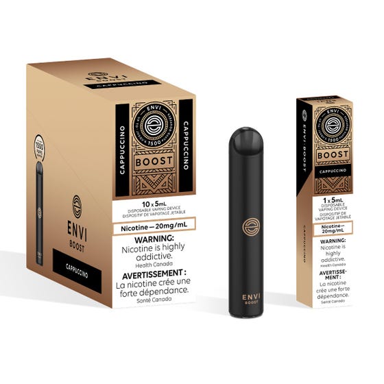 ENVI BOOST HIT DISPOSABLE - CAPPUCCINO