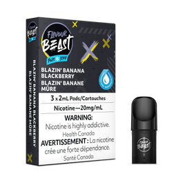 Flavour Beast Pod Pack - Blazin' Banana Blackberry Iced