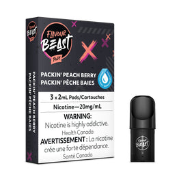 Pack de capsules Flavour Beast - Packin' Peach Berry (Pop'n Peach Berry)