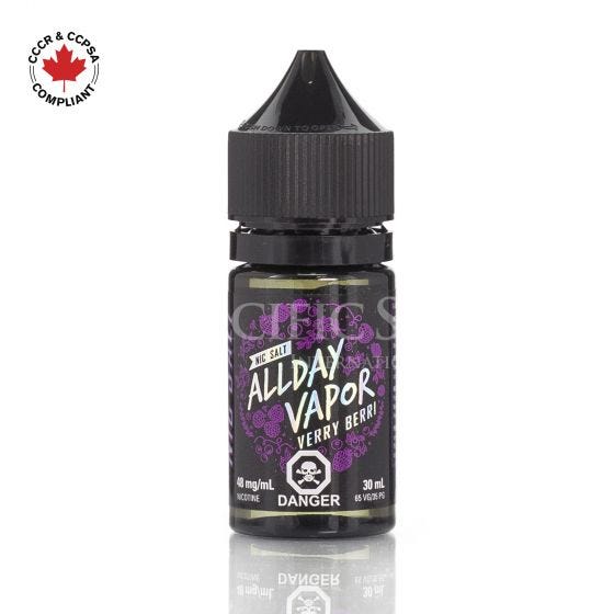 ALLDAY VAPOR- VERRY BERRI