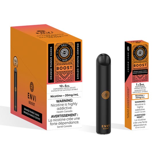 ENVI BOOST DISPOSABLE - ORANGE MANGO GUAVA 2 %