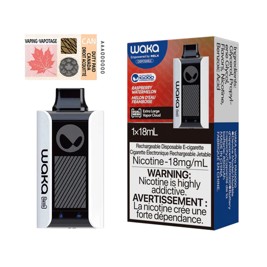 WAKA PA10000 - Raspberry Watermelon