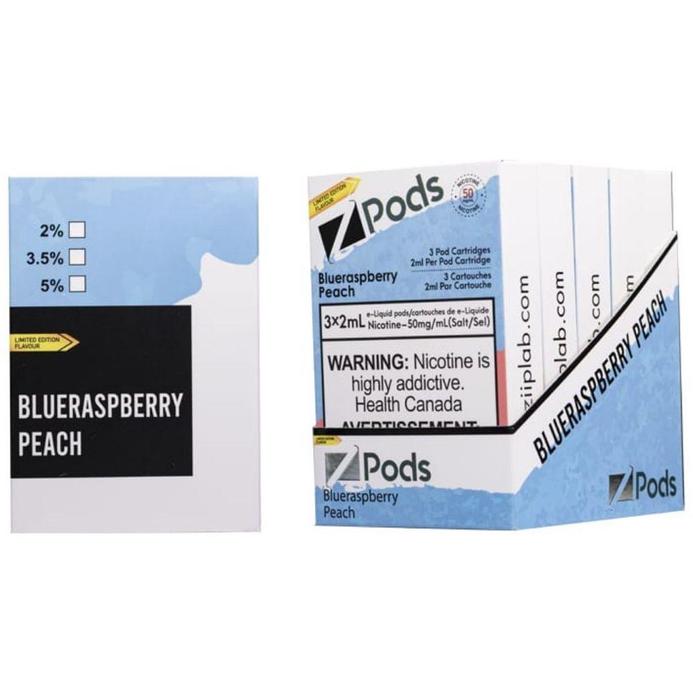 BLUE RASPBERRY PEACH (STLTH COMPATIBLE ) - Z PODS