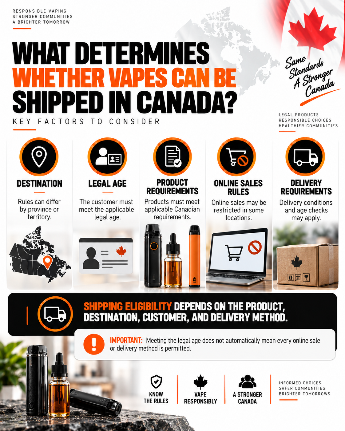 Can Vapes Be Shipped in Canada? What to Know Before Ordering