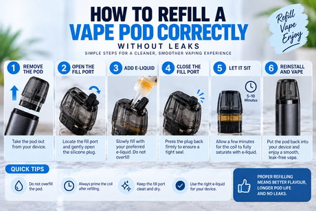 How to Refill a Vape Pod 