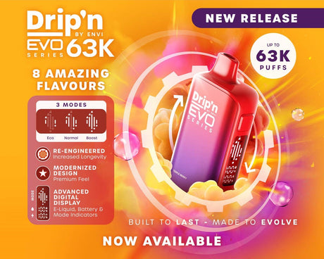 Dripn Evo 63000 puffs in Canada