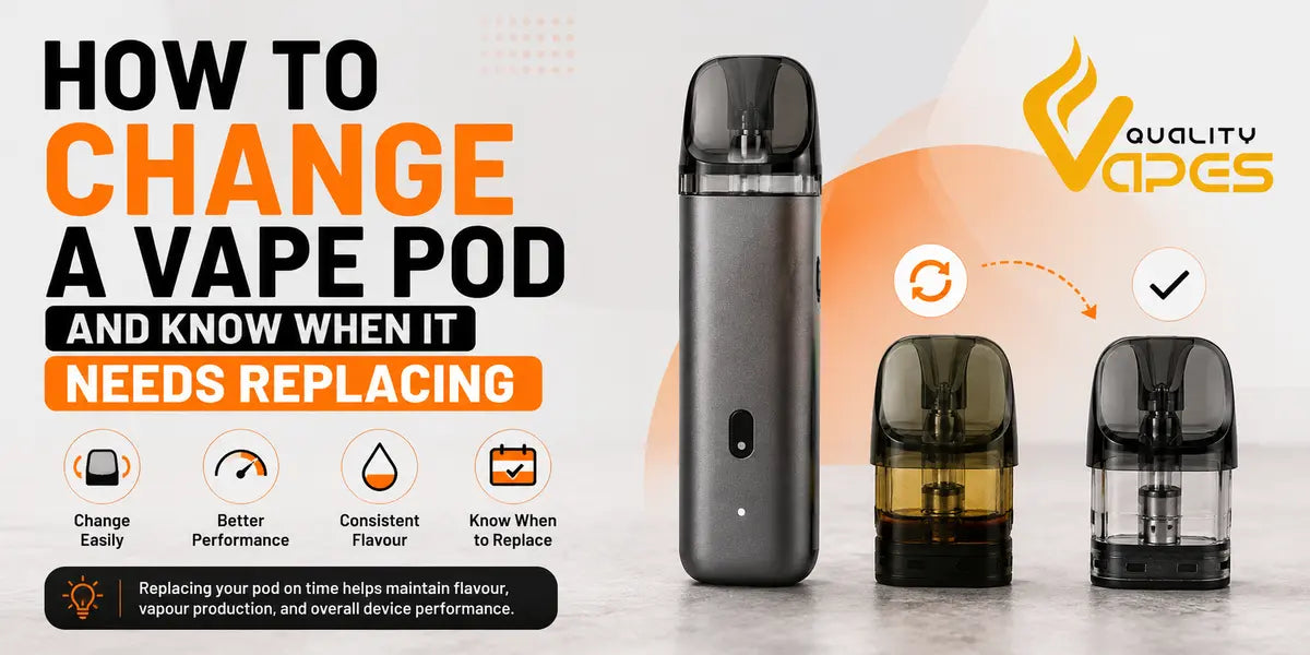How to change a vape pod properly