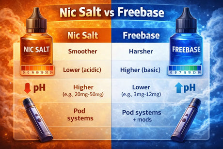 Nic Salt vs Freebase