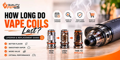 How long do vape coils last? lifespan and replacement signs