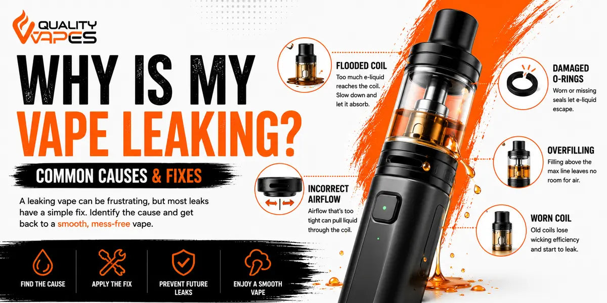 Why my vape leaking