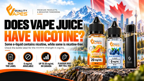Does vape juice have nicotine? Quick guide to nicotine and nicotine-free e-liquid