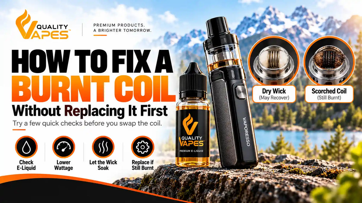 How to fix a burnt coil without replacing it first
