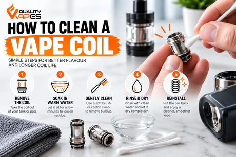 How to clean a vape coil
