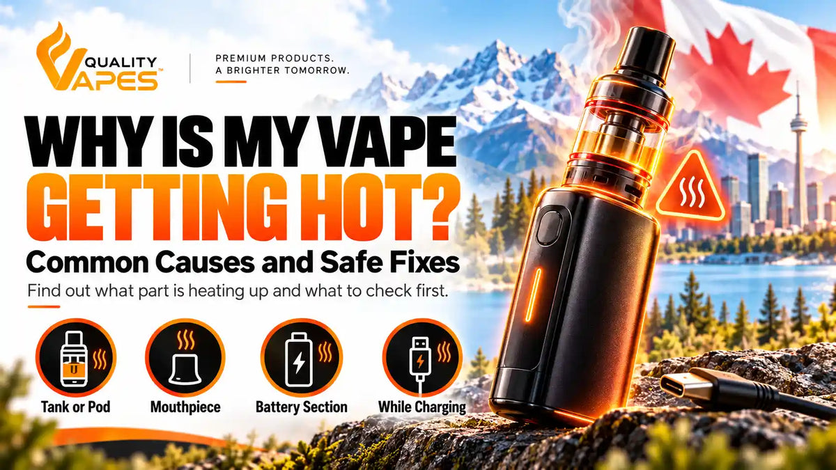 Why is my vape getting hot? Common causes and safe fixes