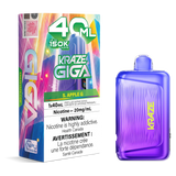 Kraze Giga 150K Disposable Vapes