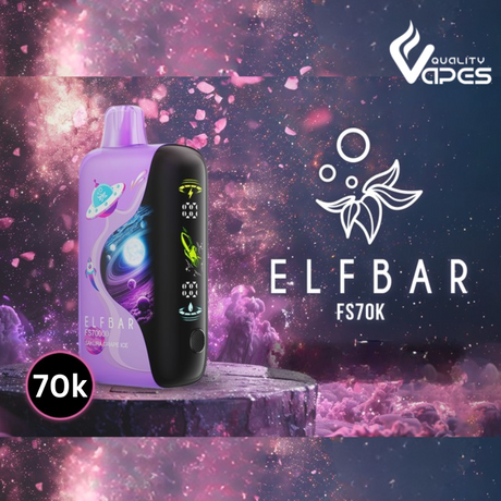 ELFBAR FS70K 70,000 puffs disposable vape in Canada with screen