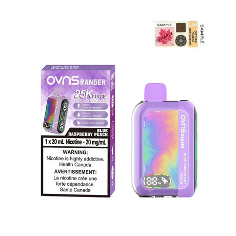 OVNS Ranger 25k Puff Rechargeable Disposable Vape 20ml