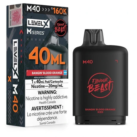 Level X Pods M Series 40mL - 160k