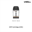 Uwell Caliburn Gpp Replacement Pod 3ml (4 Pack) [Crc] 0.6Ω
