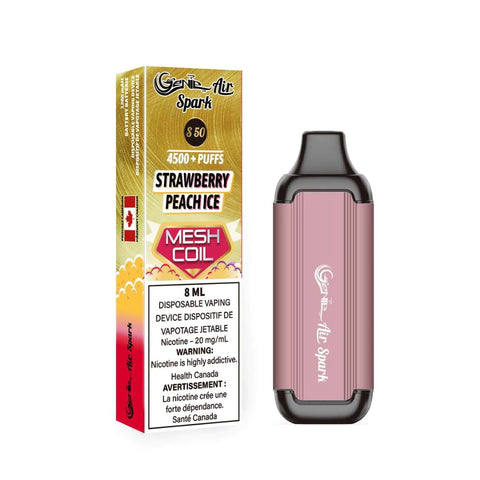 STRAWBERRY PEACH ICE - GENIE AIR SPARK SYNTHETIC 4500