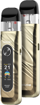 SMOK NOVO 6 Pod Kit CRC – 40W Compact Vape Device with Display - Gold Colour
