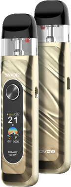 SMOK NOVO 6 Pod Kit CRC – 40W Compact Vape Device with Display - Gold Colour