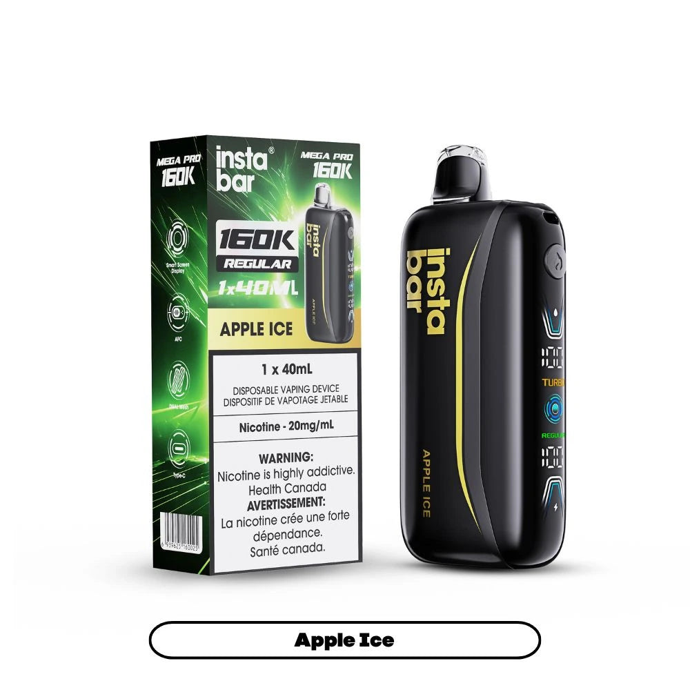Apple Ice Insta Bar Mega Pro 160K