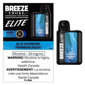 Breeze Elite 4000 - Blue Raspberry