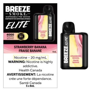 Breeze Elite 4000 - Strawberry Banana