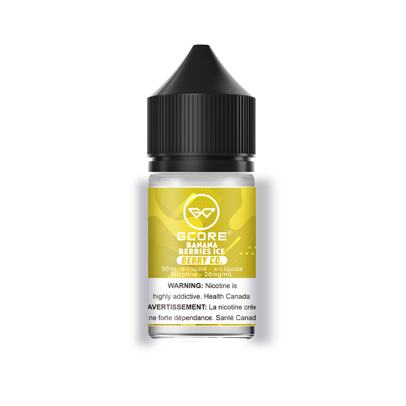 Banana Berries Ice GCORE Vape Juice 30ml Bottle 20mg