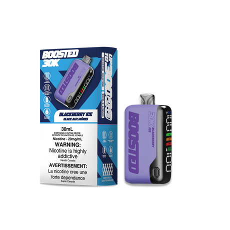 Blackberry Ice Flavour BOOSTED 30K Disposable Vape