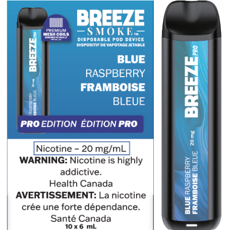 Breeze pro - Blue Raspberry - Synthetic