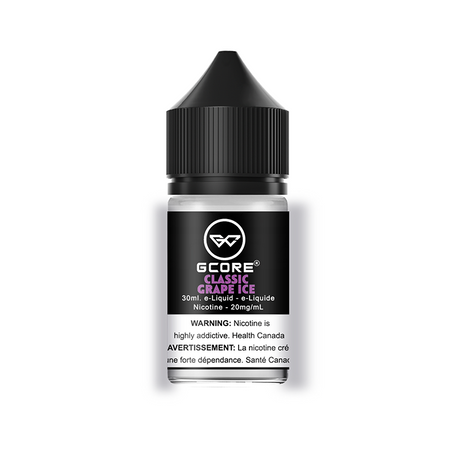 Classic Grape Ice GCORE Vape Juice 30ml Bottle 20mg