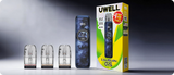 Uwell Caliburn G5 Pod Kit with 1600mAh battery, GPP Alpha pods, triple-tap control, and adjustable airflow