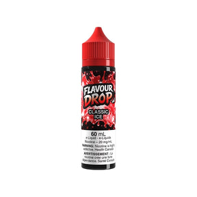 Classic Ice Flavour Drop 60mL Nic Salt e-liquid for pod systems