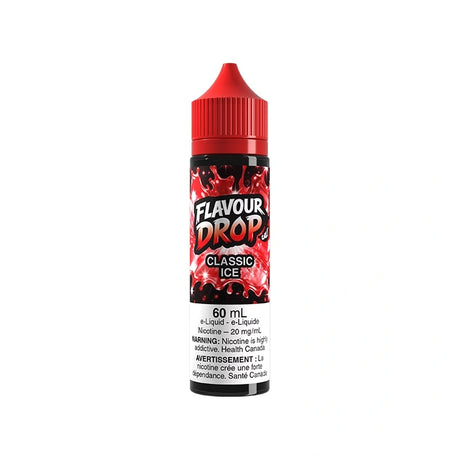 Classic Ice Flavour Drop 60mL Nic Salt e-liquid for pod systems
