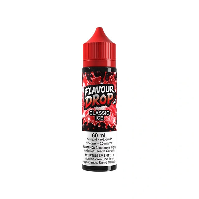 Classic Ice Flavour Drop 60mL Nic Salt e-liquid for pod systems