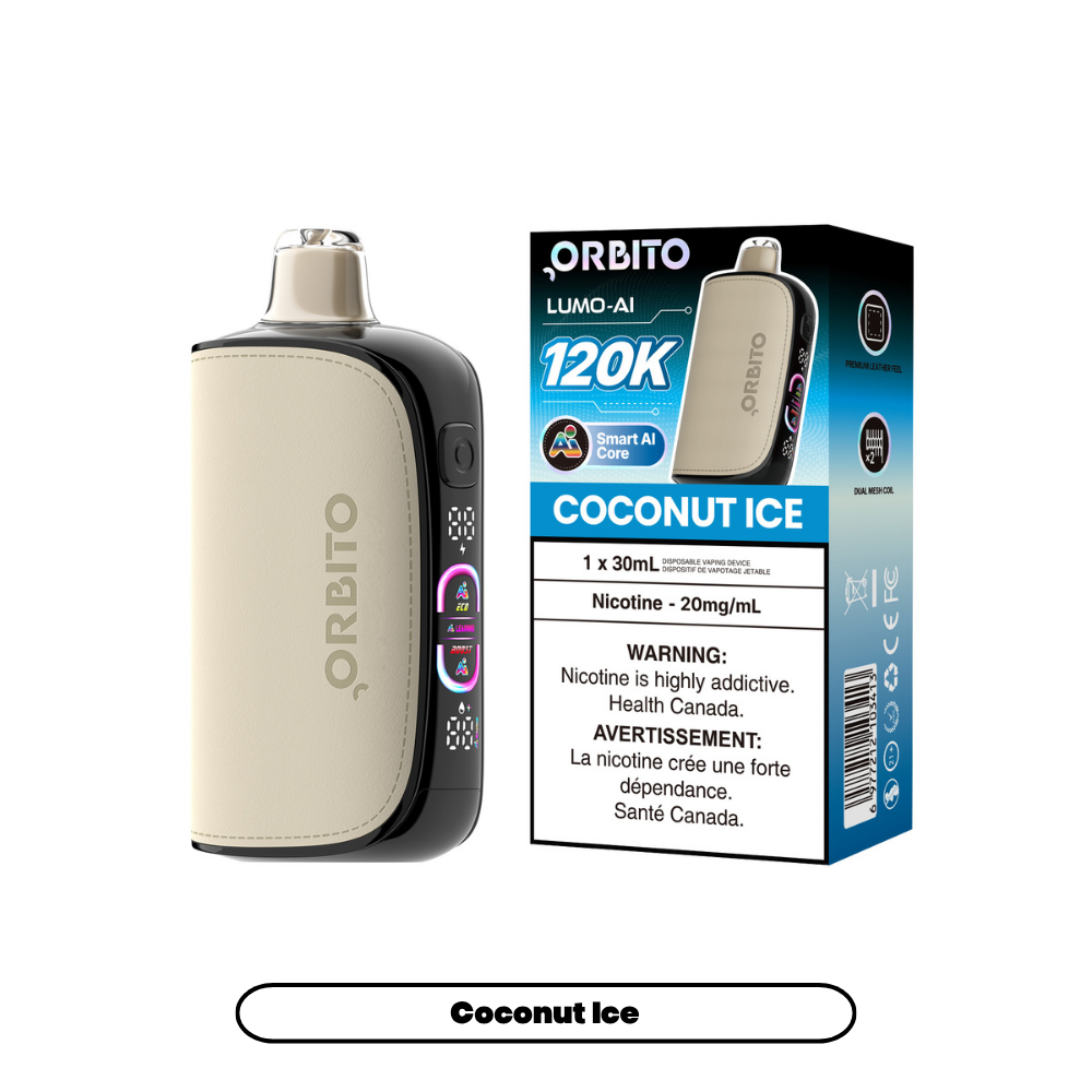 Coconut lce - ORBITO LUMO AI 120K Disposable Vape