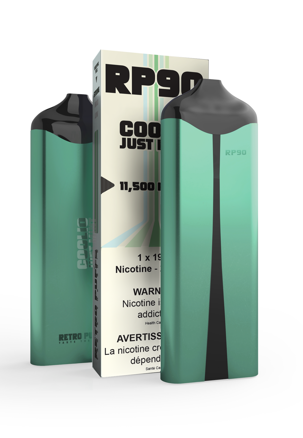 RP90 Disposable Vape Synthetic - Coolio Just Mint