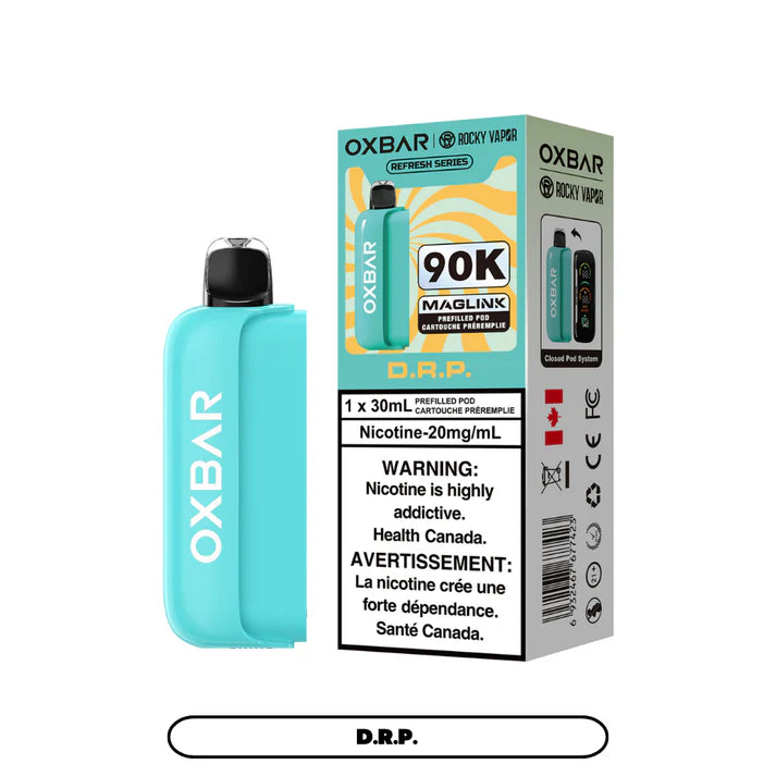 Rocky Vapor Oxbar Maglink Prefilled Pods - Refresh Series - D.R.P