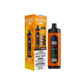 Date Coconut and Cream – Khalifa Bar Shisha Vape 60K Hookah Disposable 20mL.