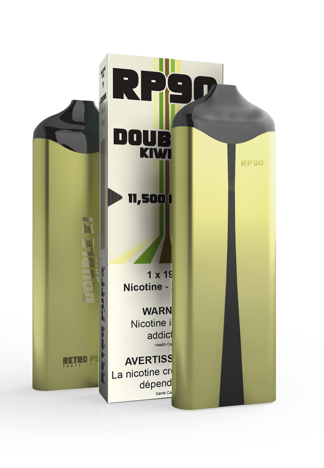 Boosted RP90 Disposable Vape - Double Kiwi, 11,500 Puffs