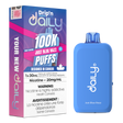 Drip’n Daily 30mL Disposable Just Blue Razz disposable vape with 100,000 puffs and dual mesh coil in Canada