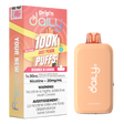 Drip’n Daily 30mL Disposable Just Peach disposable vape with 100,000 puffs and dual mesh coil in Canada