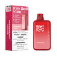 Strawberry Lychee Drip'n EVO Series 28K Disposable Vape showcasing a vibrant mix of strawberry and exotic lychee flavors.