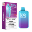 Drip’n by Envi EVO 63,000 puffs disposable vape Grape Ice- 20mL E-liquid - Nicotine Strength 20mg/mL