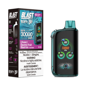 Drip'n By Envi FASTA Blast Series 30K Disposable Vapes - Electric Fruit Blast Ice Flavor