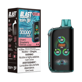 Drip'n By Envi FASTA Blast Series 30K Disposable Vapes - Strawberry Kiwi Ice Flavor